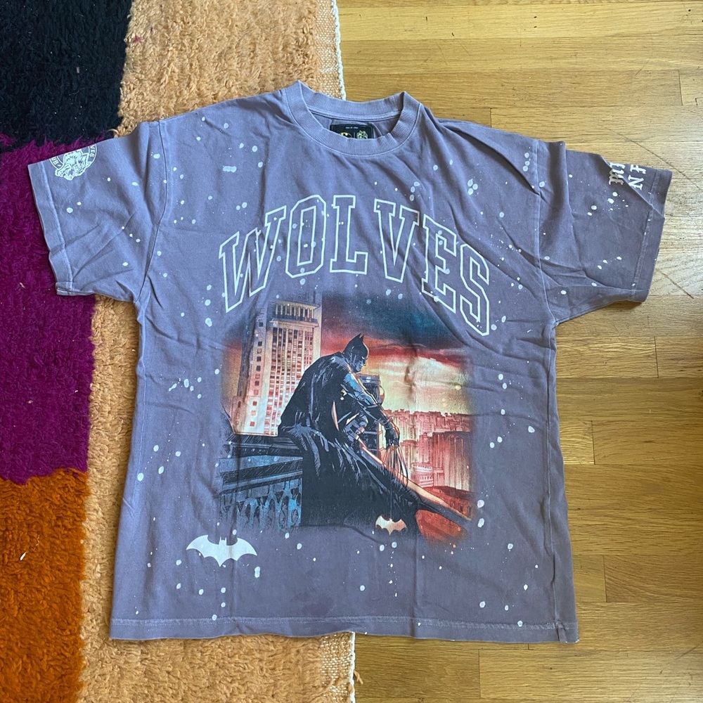 Darc Sport Purple Wolves Batman Graphic Tee